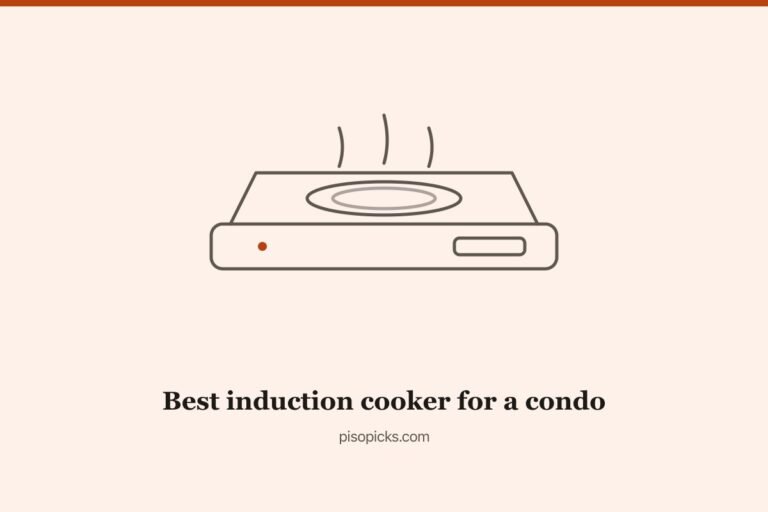 Line drawing of an induction cooker